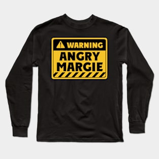 Angry Margie Long Sleeve T-Shirt